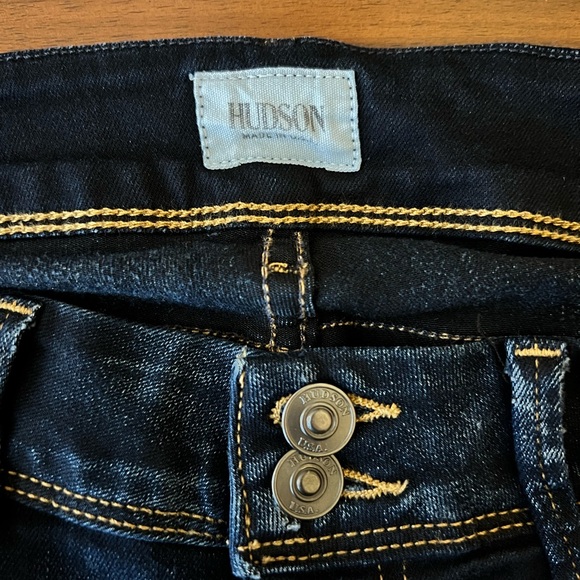 Hudson Beth Baby Boot Jeans Flap Pocket - Picture 12 of 13